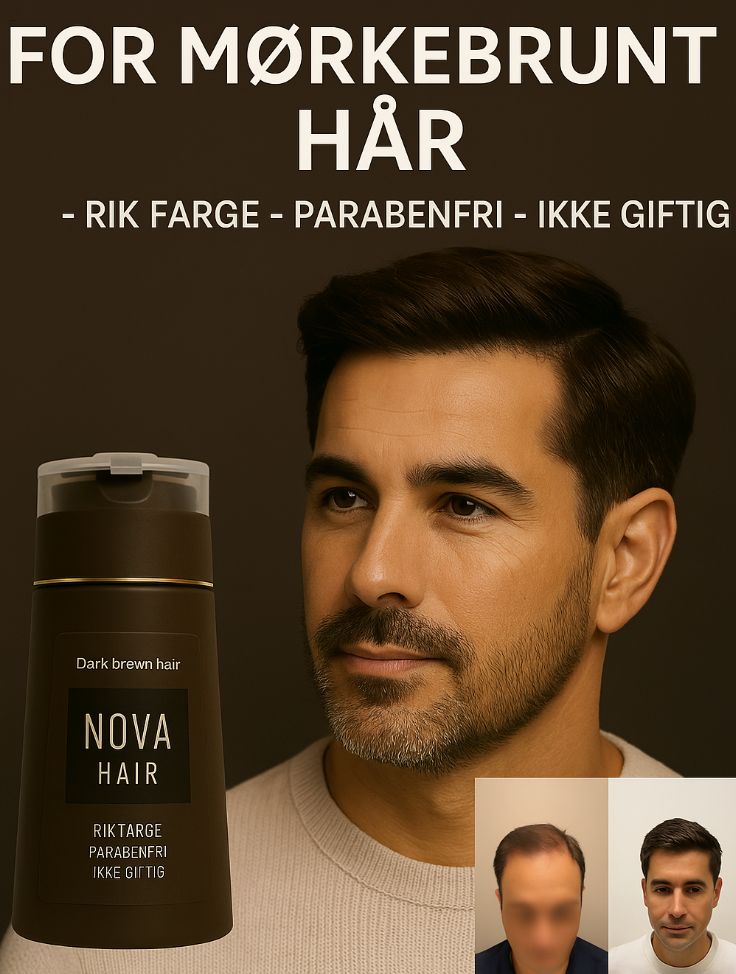 Nova™ Hairfillup Naturlig Utseende og Vannavstøtende Beskyttelse