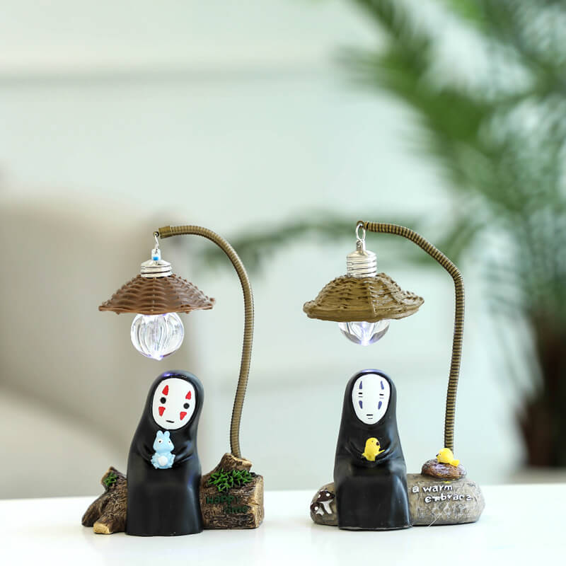 No Face & Totoro Figurines