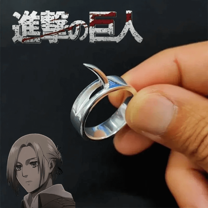 AOT Inspired Necklace & Ring