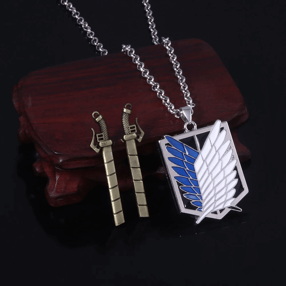 AOT Inspired Necklace & Ring