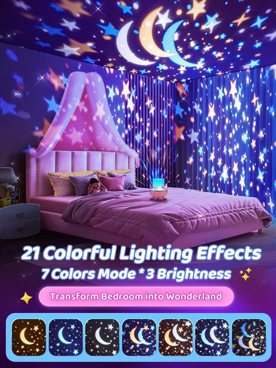 One Fire Night Light Projector