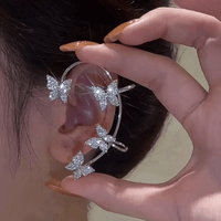 Butterfly Clip-On Earcuffs