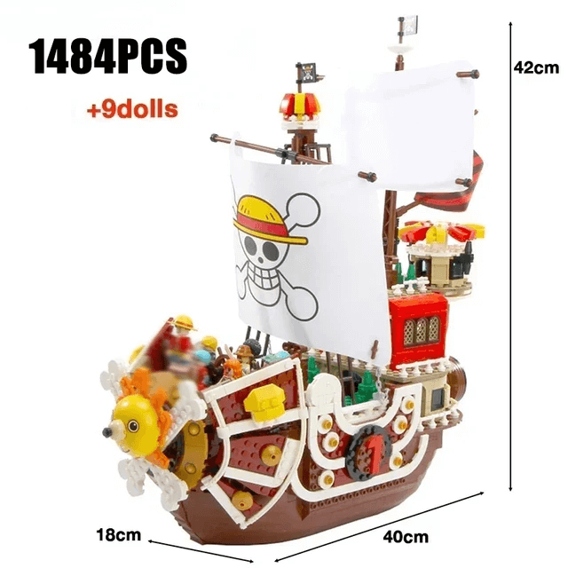 One Piece Sunny Boat Building Blocks