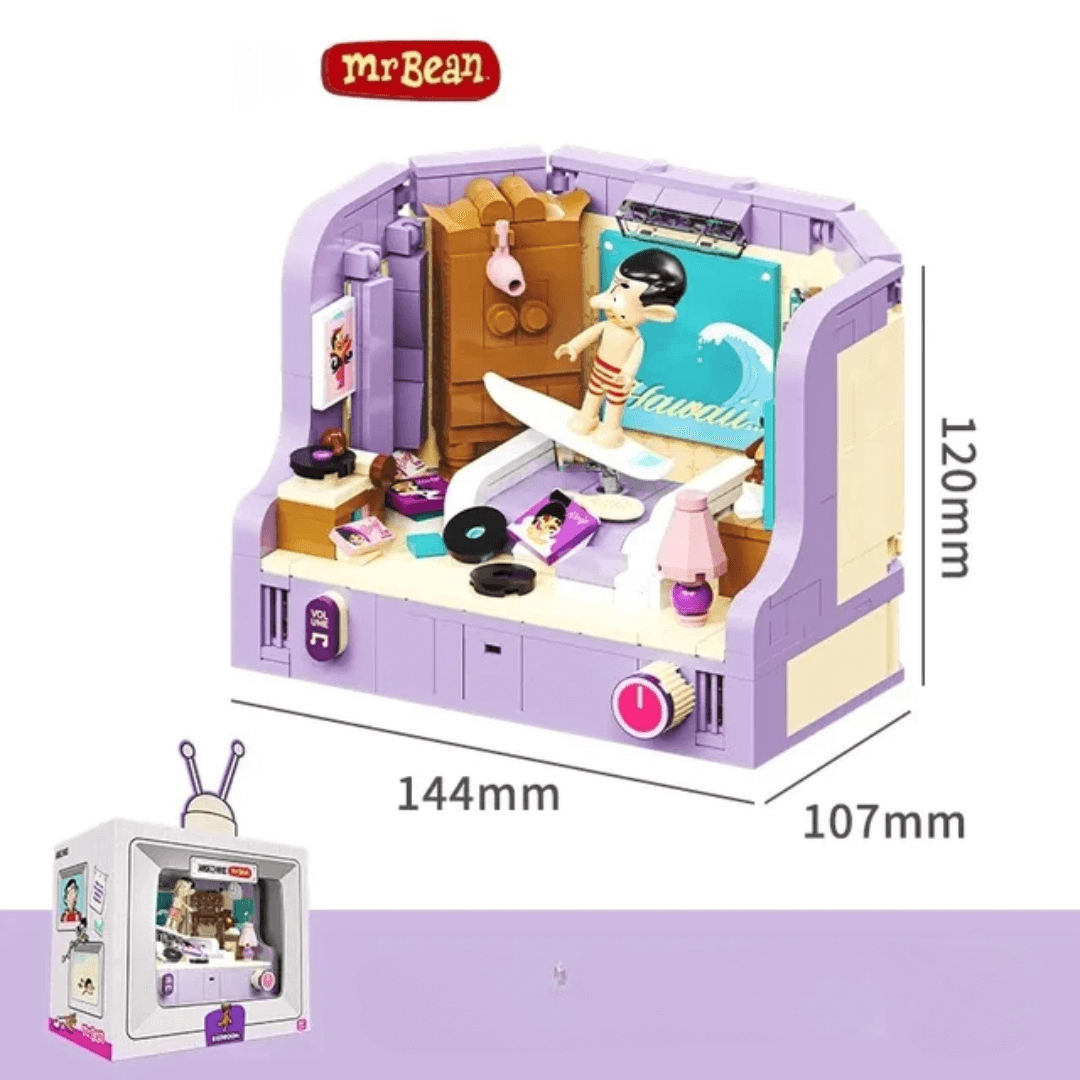 Mr. Bean's House Building Blocks Set
