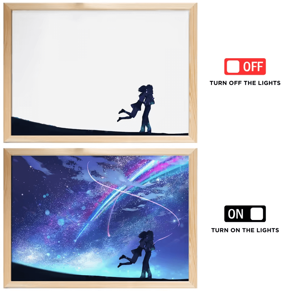 "Your Name" Night Light