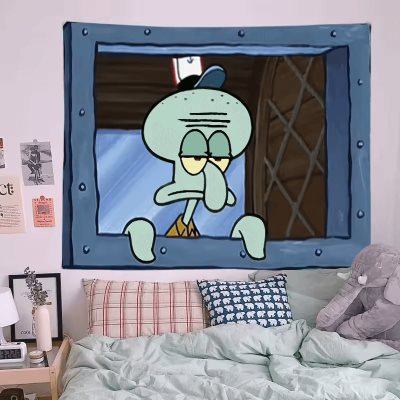 SpongeBob & Squidward Wall Hanging