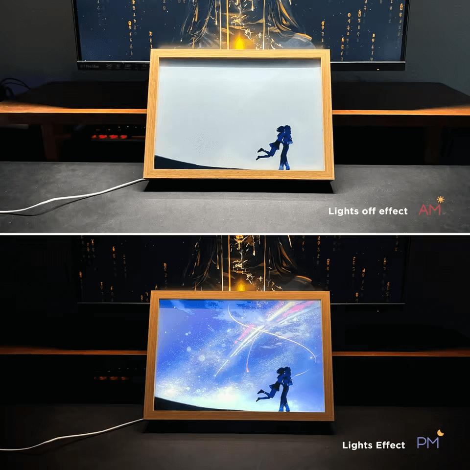 "Your Name" Night Light