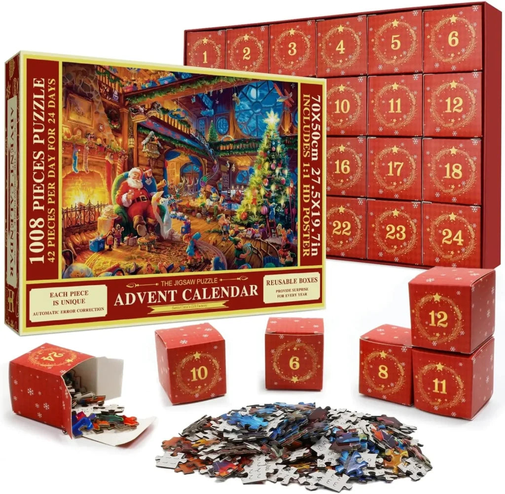 Adventskalender: Magisk nedtelling - Advent Puzzle 2024