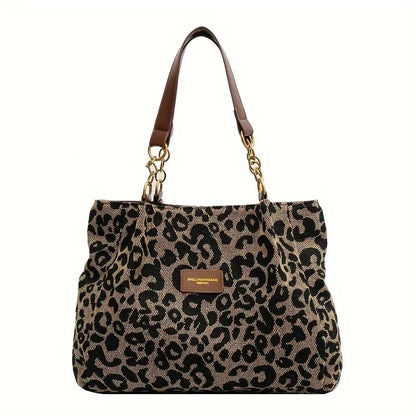 LEONORA Canvas Tote Bag – Tidlös elegans möter funktionalitet