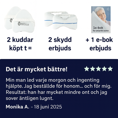 Ortopedisk Knäkudde - Bli av med dina kroniska smärtor PÅ MINDRE ÄN 7 DAGAR !