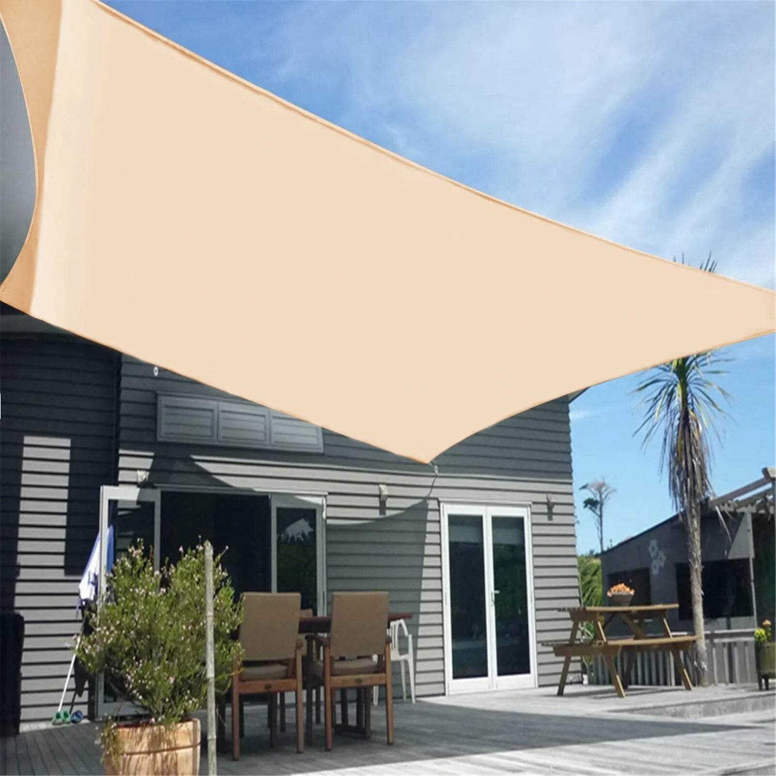 SunShield™ - vanntett terrasseparasoll | 35% rabatt