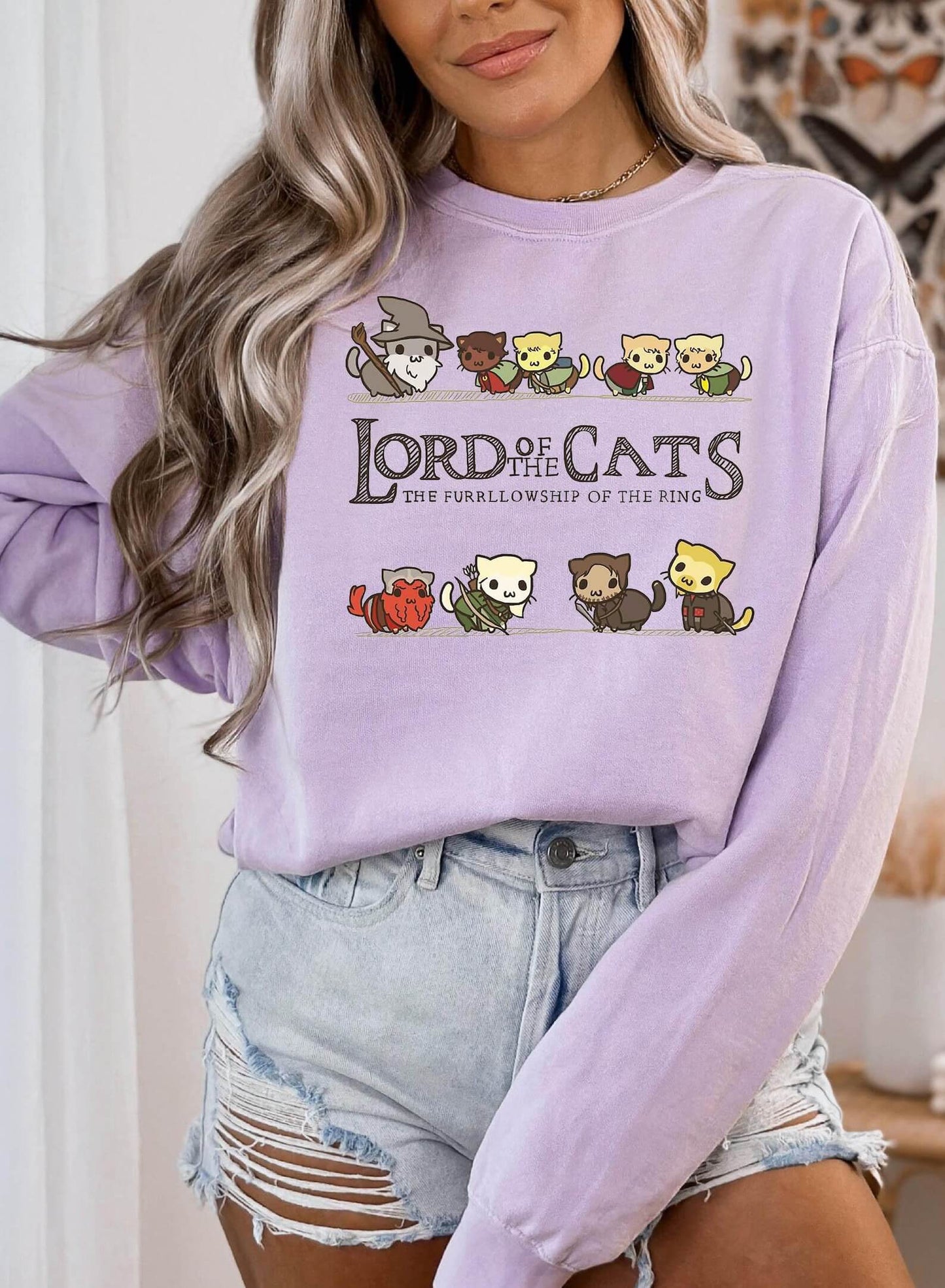Lord Of The Cats Sweatshirt