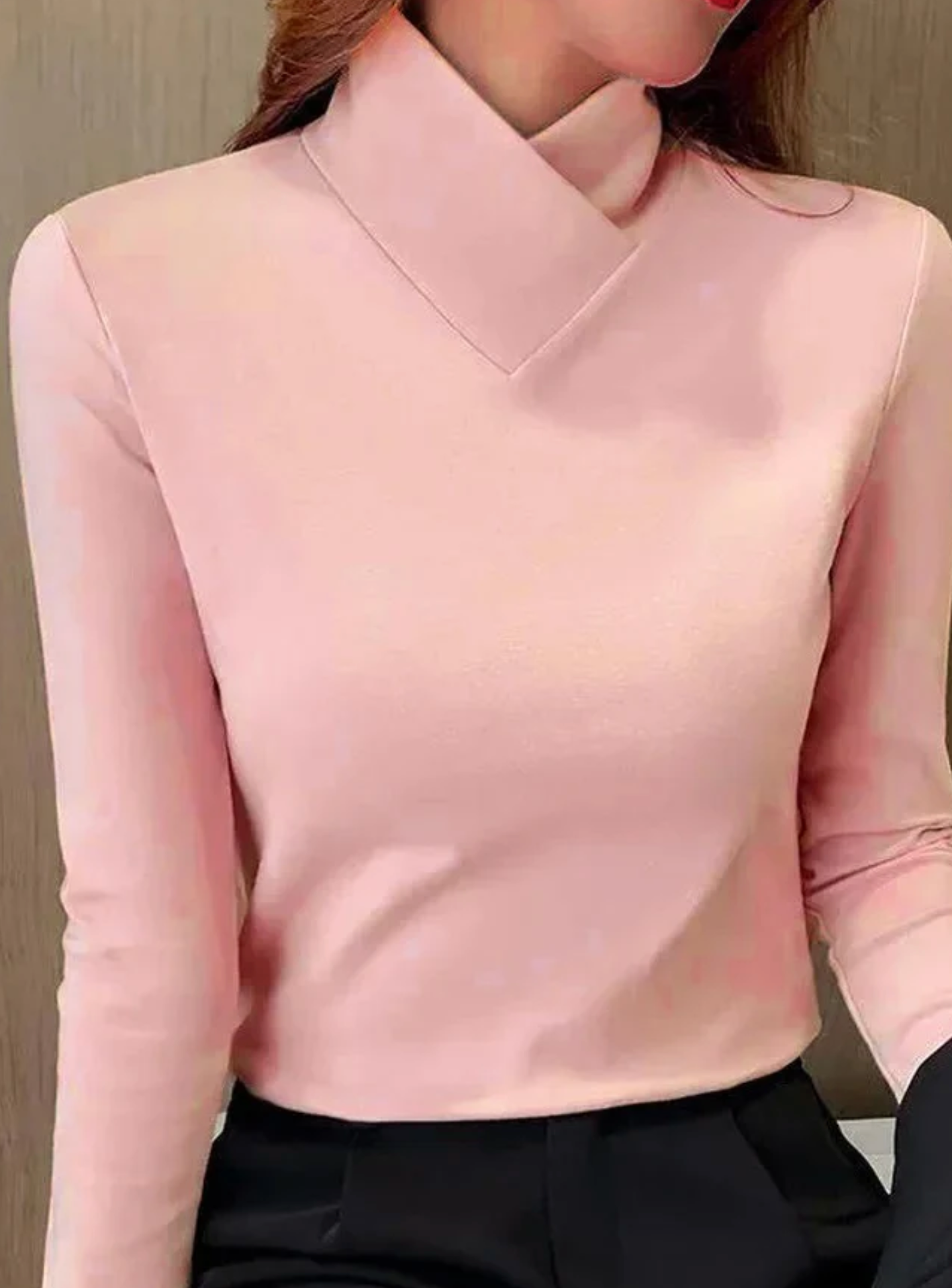 Stazia™ - Elegant turtleneck-tröja med hög krage