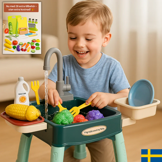Lekkök med magisk kran - Stärker motorik, kreativitet och social förmåga!
