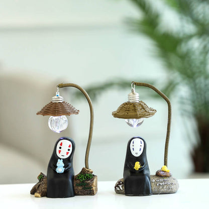 No Face & Totoro Figurines