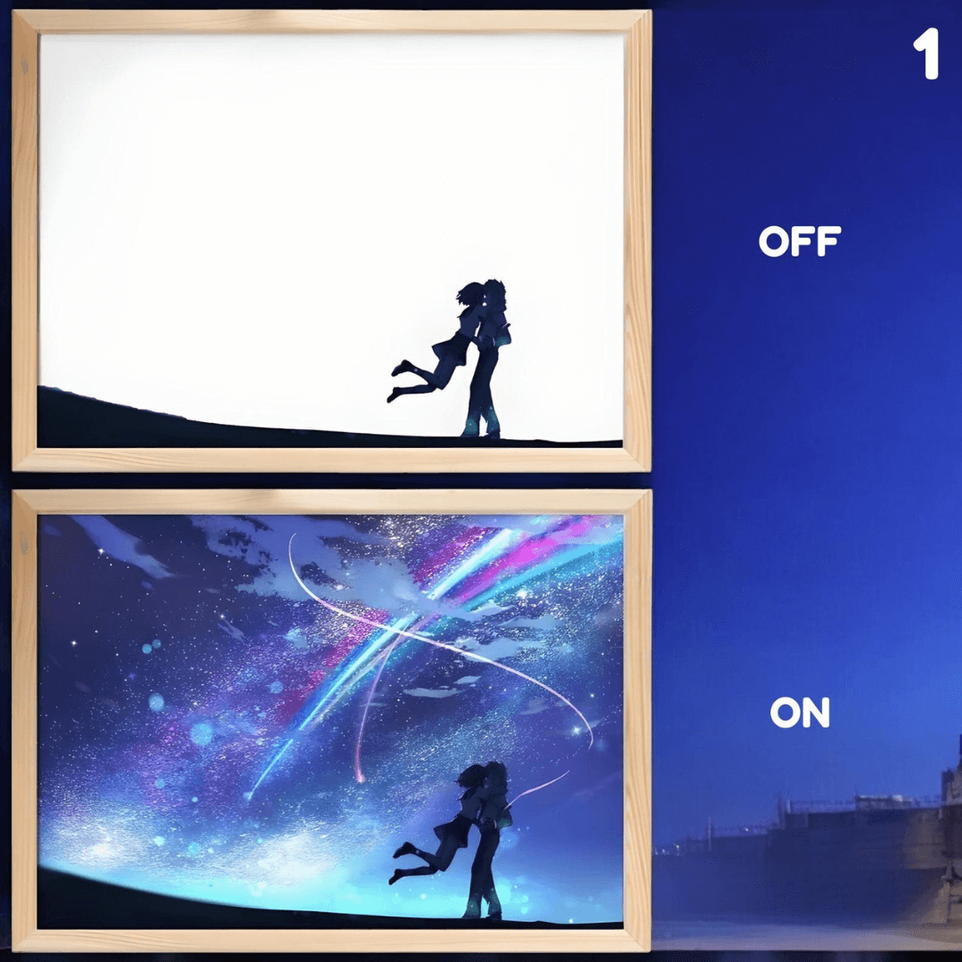 "Your Name" Night Light
