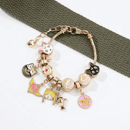 Sailor Moon Charms Bracelet