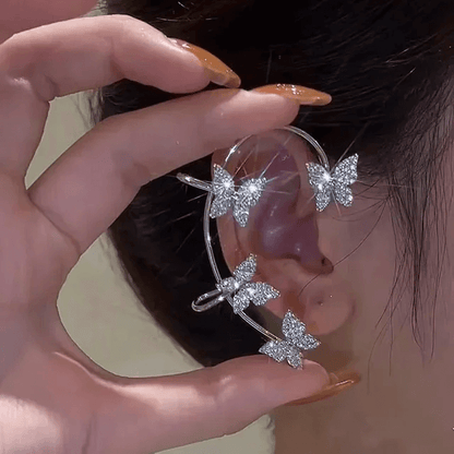Butterfly Clip-On Earcuffs