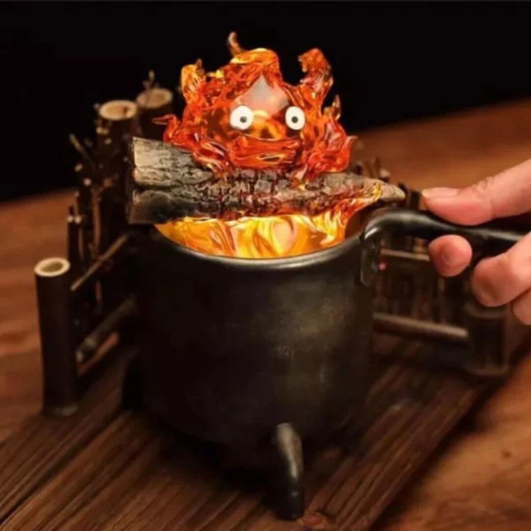 Calcifer Statue Lamp