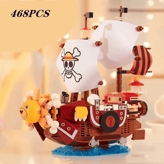 One Piece Sunny Boat Building Blocks