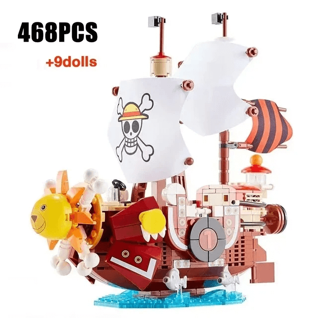 One Piece Sunny Boat Building Blocks