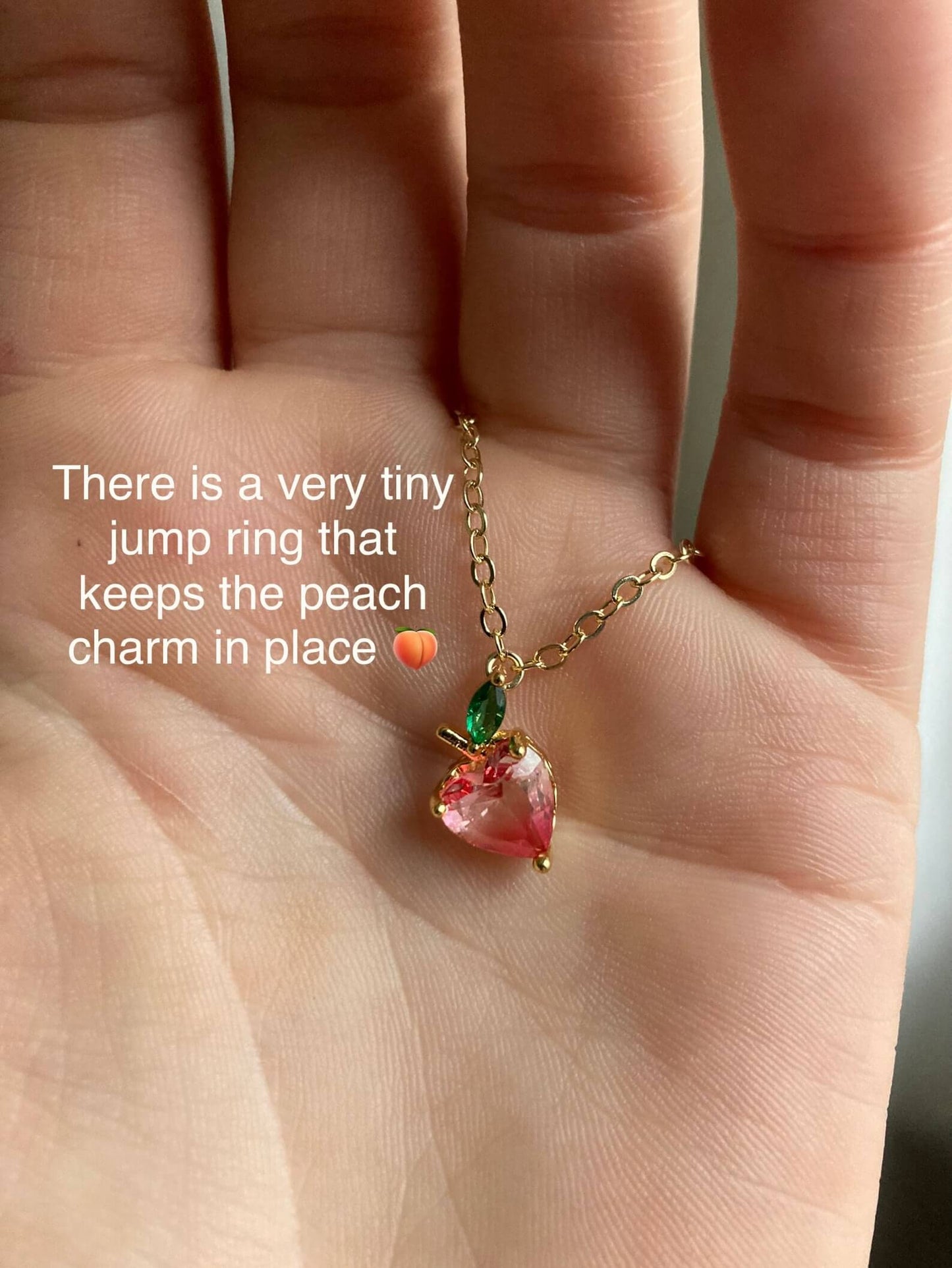 ORIGINAL Ariana Grande Peach Necklace