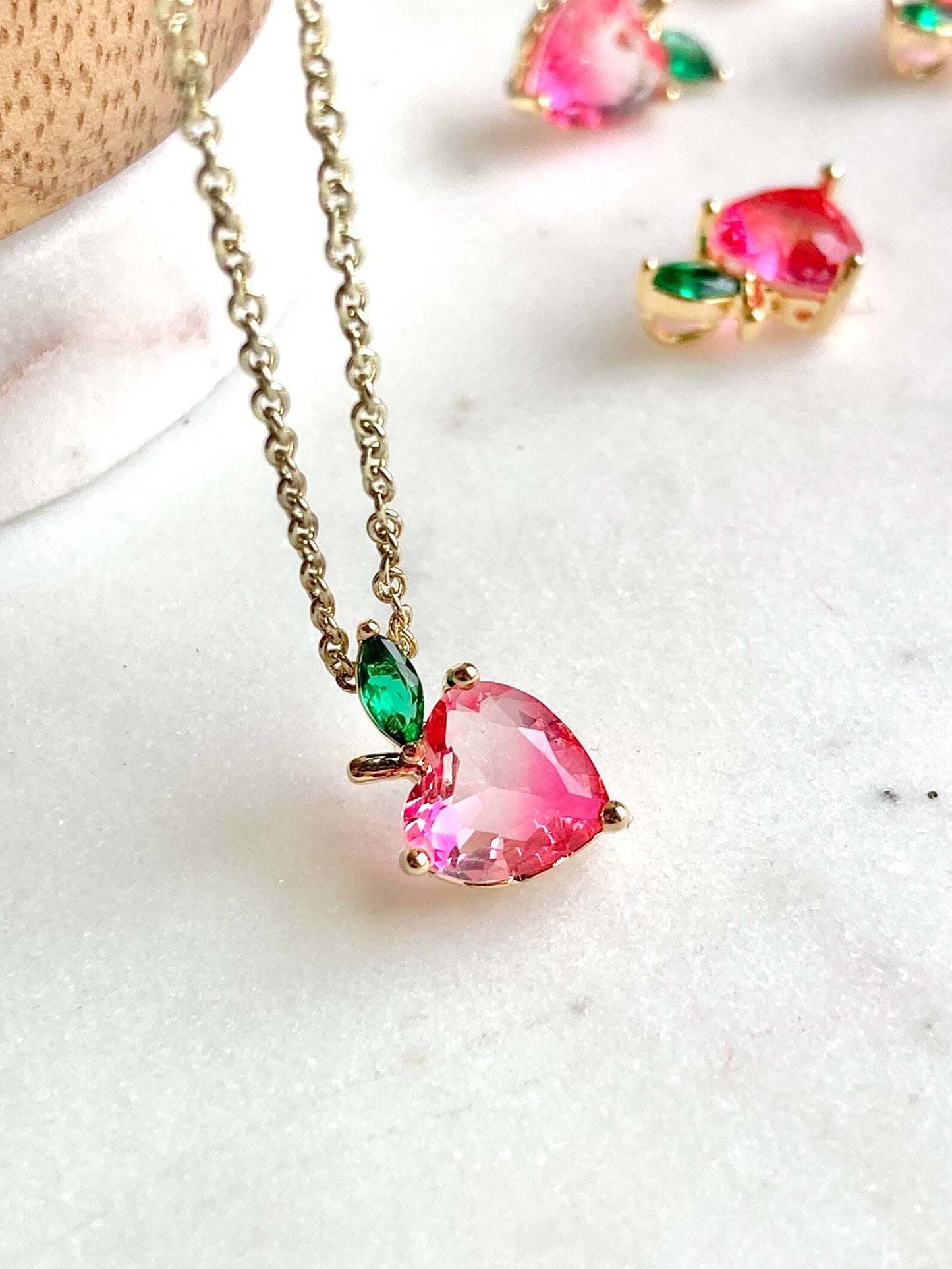 ORIGINAL Ariana Grande Peach Necklace