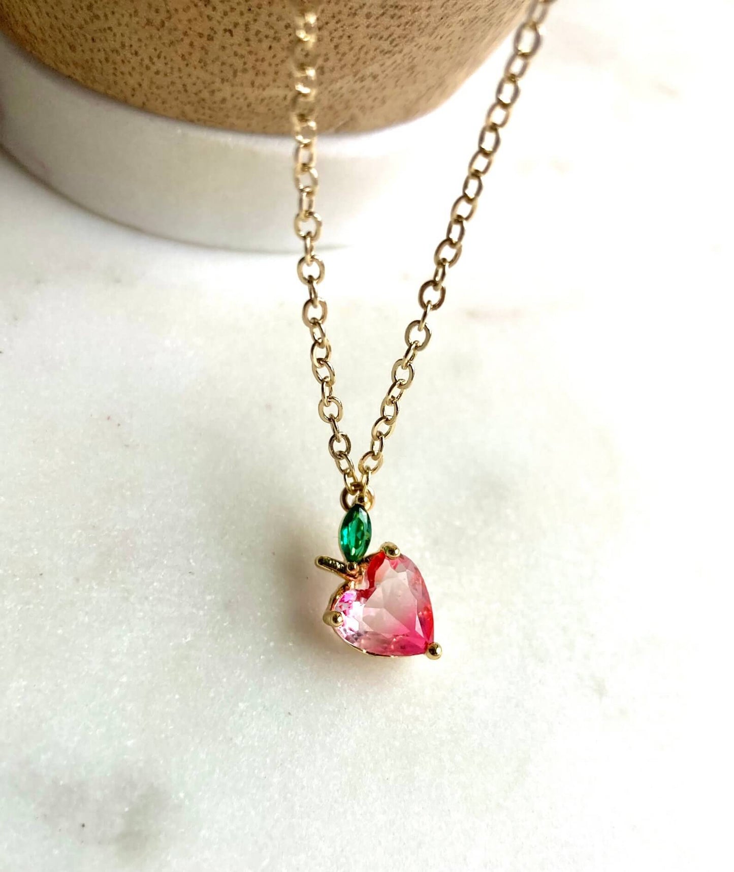 ORIGINAL Ariana Grande Peach Necklace