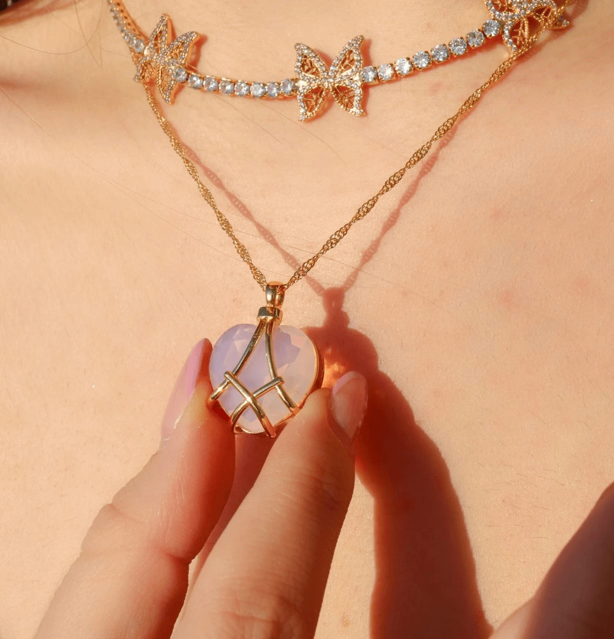 Diamond Castle Necklace
