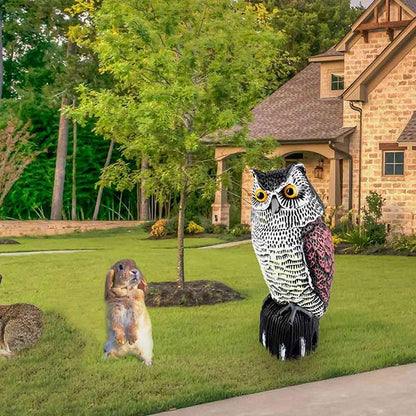 GardenOwl | Naturtrogen uggla som skyddar din trädgård