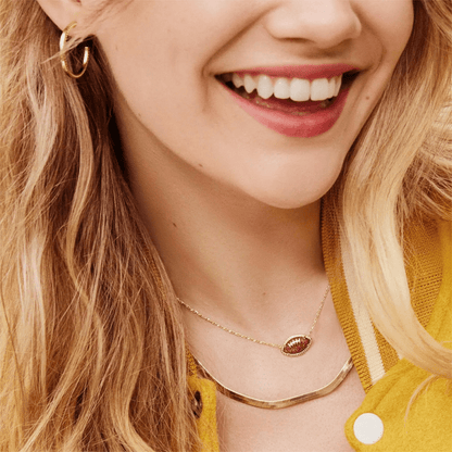 American Football-Themed Jewelry Set