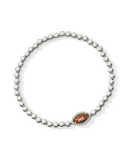 American Football-Themed Jewelry Set