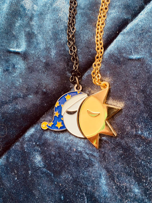 FNAF Sun & Moon Necklace