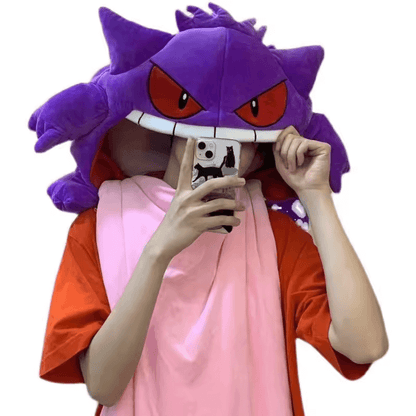Gengar Plush Pillow/Blanket