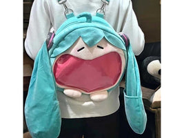 Hatsune Miku Plush Backpack