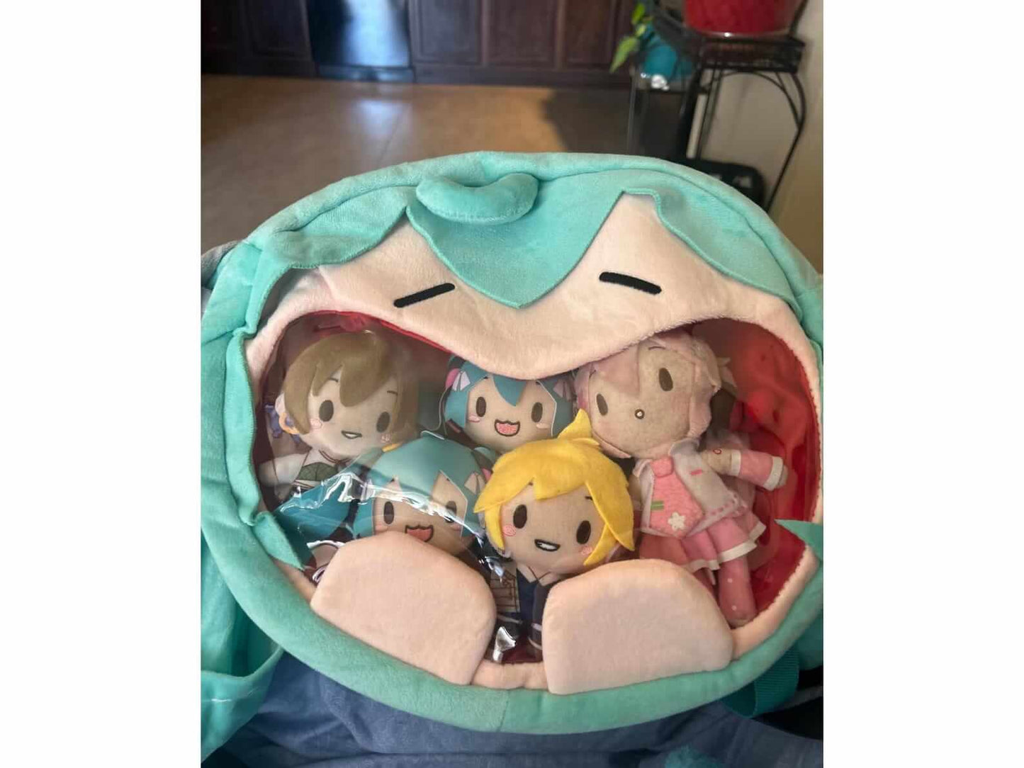 Hatsune Miku Plush Backpack