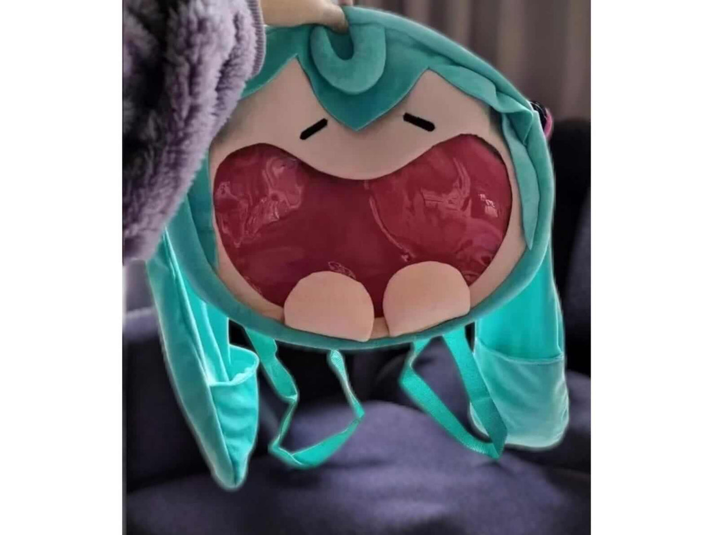Hatsune Miku Plush Backpack