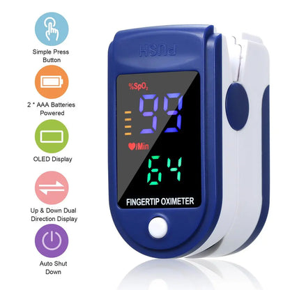 MEDISINSK DIGITALT FINGERPULSOKSYMETER