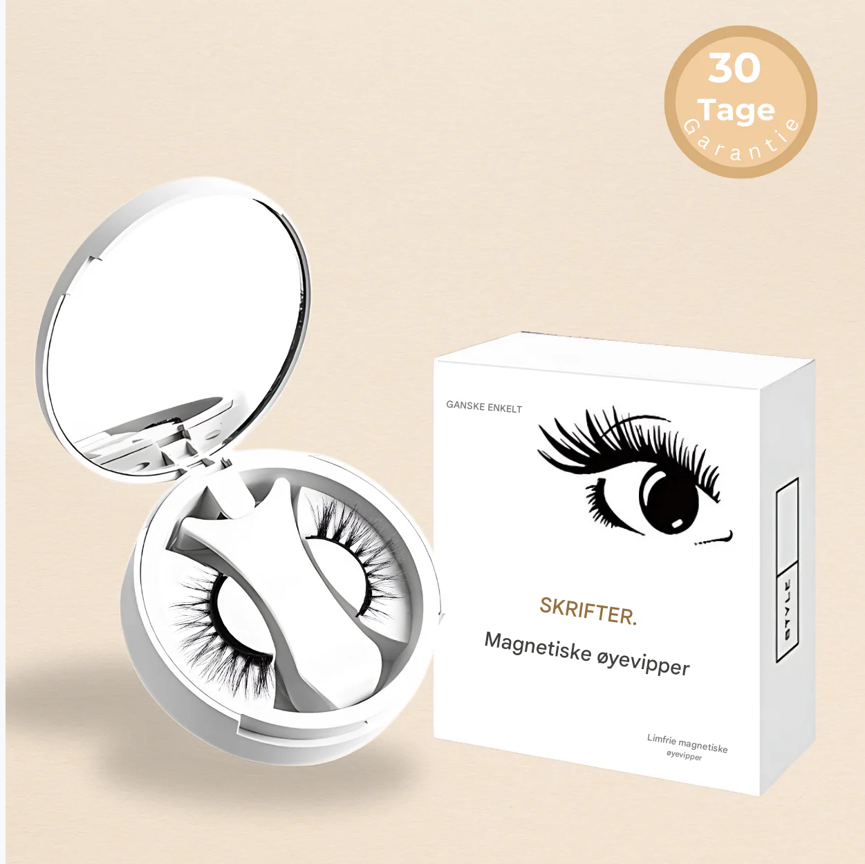 Magnetiske øyevipper™ | Ikke noe mer limkaos! (1+1 Gratis)