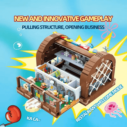 Krusty Krab Building Blocks