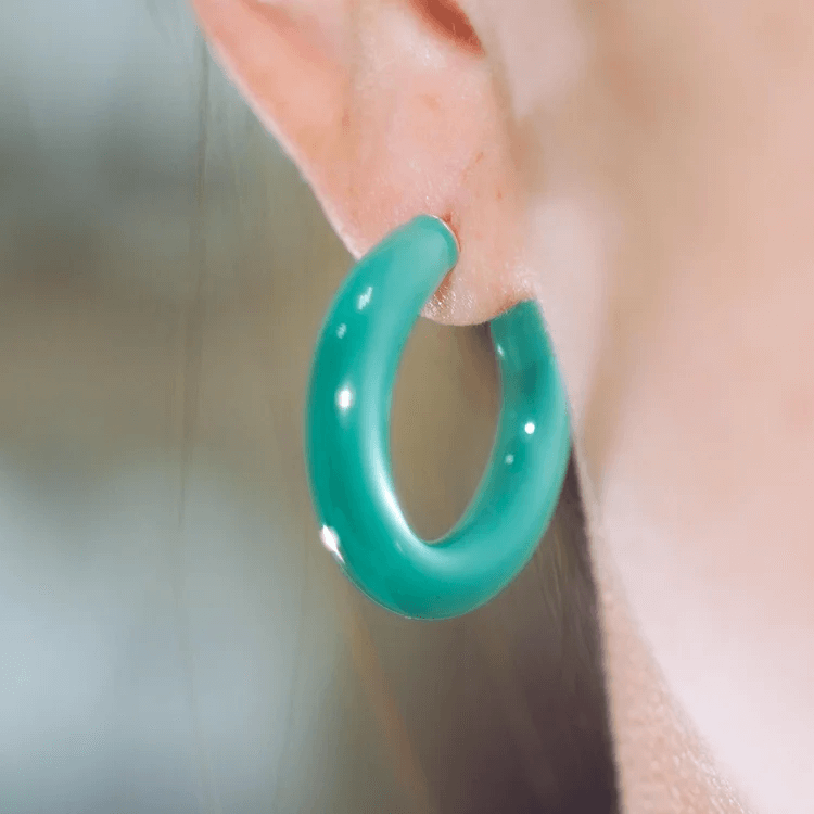 Hand-Fired Link's Earrings