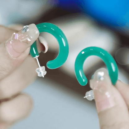 Hand-Fired Link's Earrings