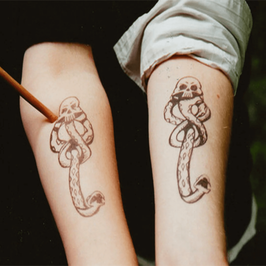 Death Eaters Tattoo Stickers