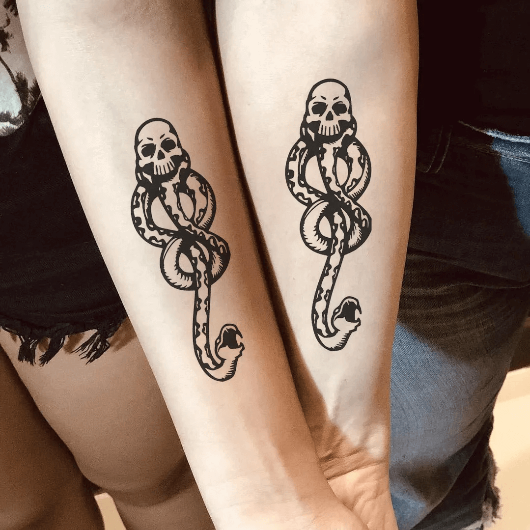 Death Eaters Tattoo Stickers