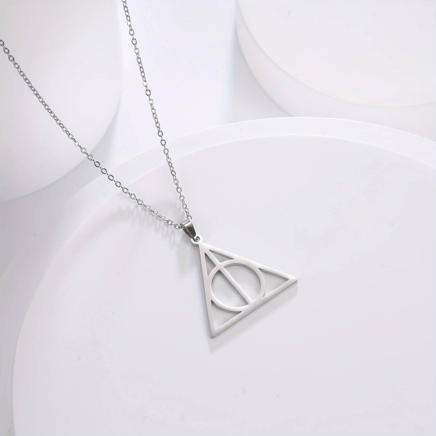 Deathly Hallows Necklace & Earrings