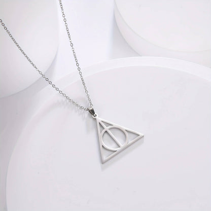 Deathly Hallows Necklace & Earrings