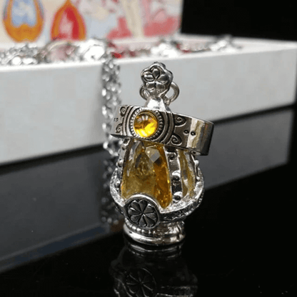 Soul Gem Necklace & Ring Set