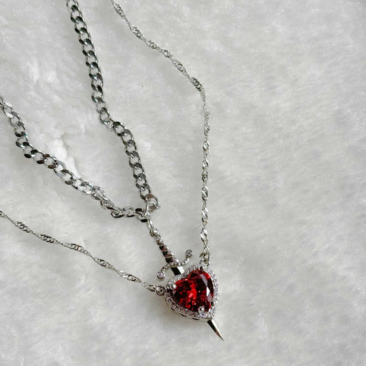 Snow White and the Huntsman Couple Necklace