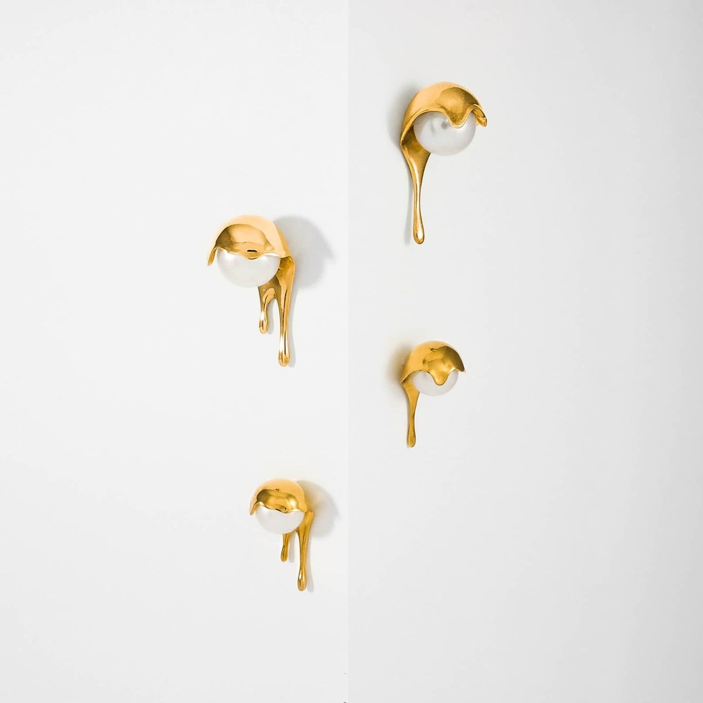 Melting Pearl Earrings