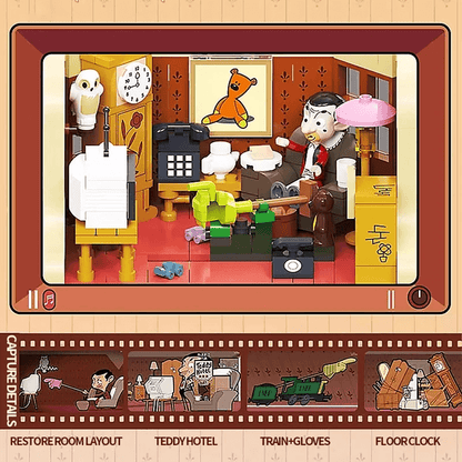 Mr. Bean's House Building Blocks Set